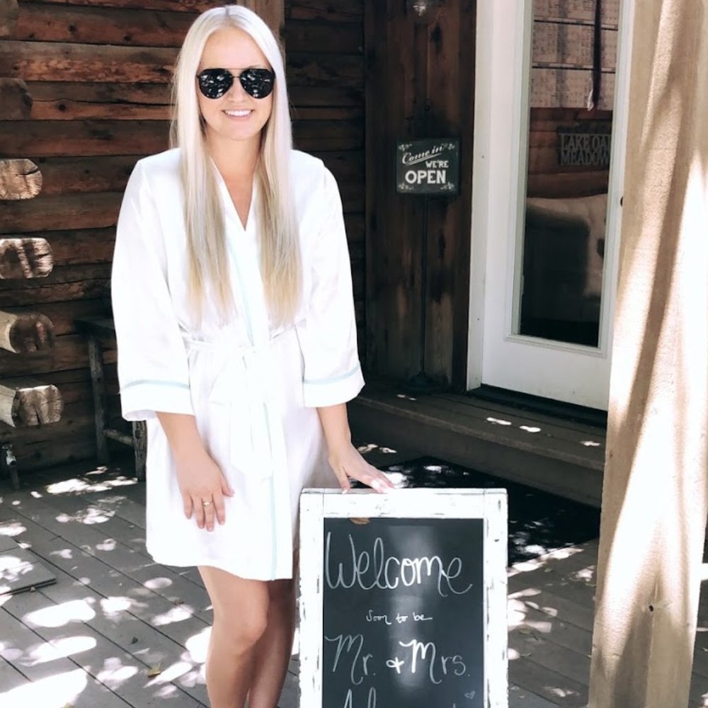 White Bridal Robe
